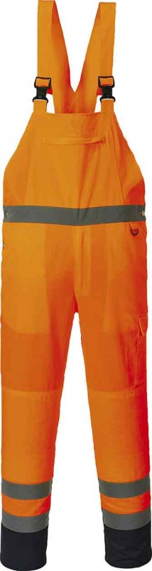 Portwest PJ52 Hi-Vis Contrast Bib & Brace - Unlined