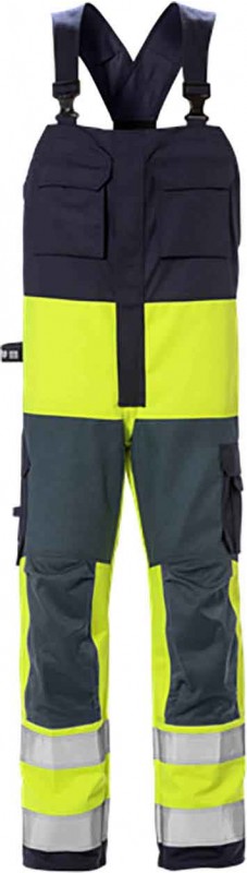 Fristads Flame high vis bib'n'brace cl 2 1584 FLAM