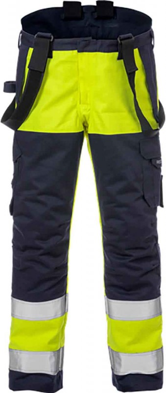 Fristads Flame high vis winter trousers cl 2 2588 FLAM