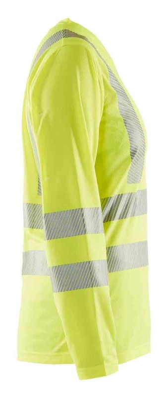 Blaklader 3485 Ladies High Vis T-Shirt Long Sleeve