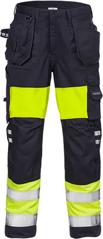 Fristads Flamestat high vis craftsman trousers woman cl 1 2777 ATHS