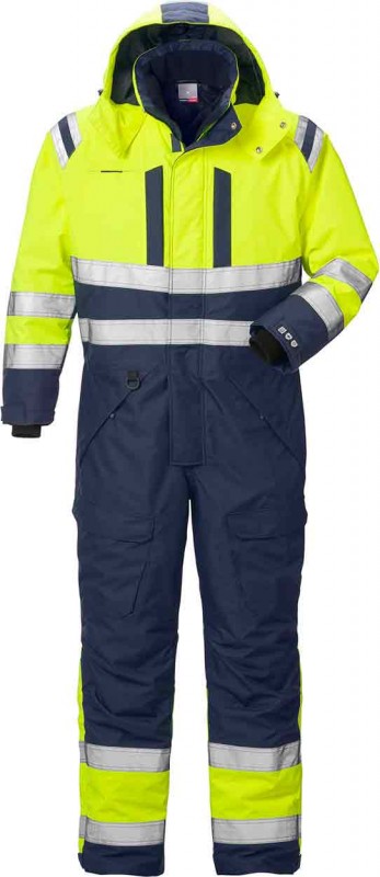 Fristads High vis Airtech winter coverall cl 3 8015 GTT