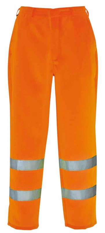 Portwest E041 Hi-Vis Poly-cotton Trousers