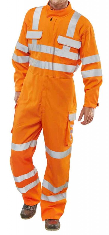 Click ARC CARC153 Orange Arc Compliant RIS Coverall