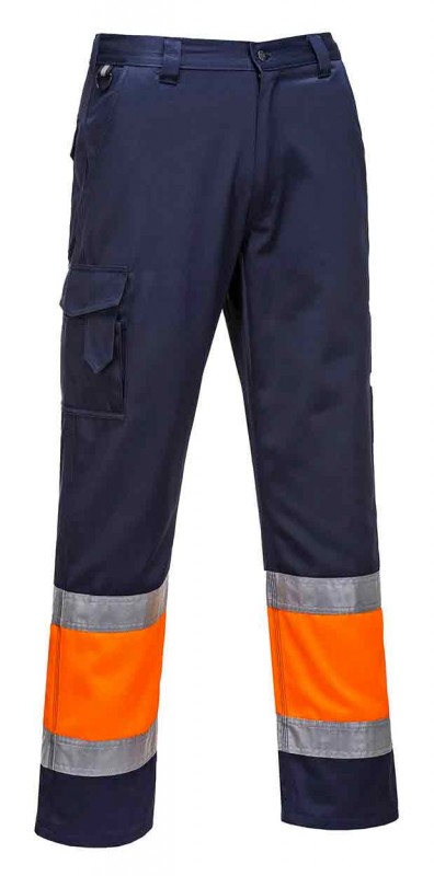 Portwest E049 Hi-Vis Two Tone Combat Trousers