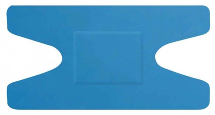 Click Medical CM0502 Blue Detectable Plasters 50 Knuckle