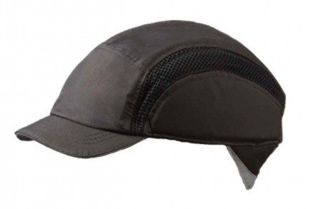 Centurion Airpro Baseball Bump Cap Reduced Peak Black