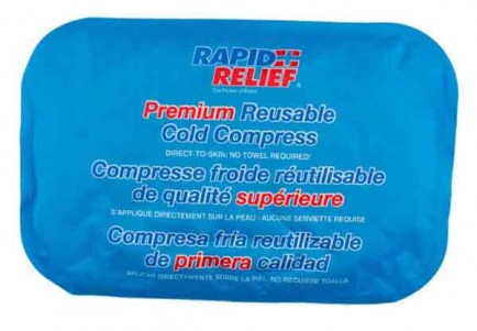 Rapid Aid RA11270 Premium Reusable Cold Compress 8"X 12"