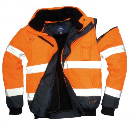 Portwest C465 EN471 Contrast Bomber Jacket