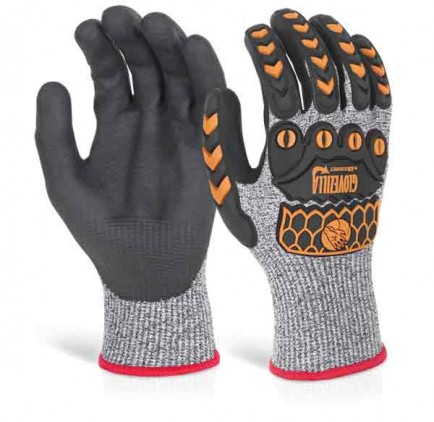 Glovezilla Nitrile Palm Coated Glove Pair