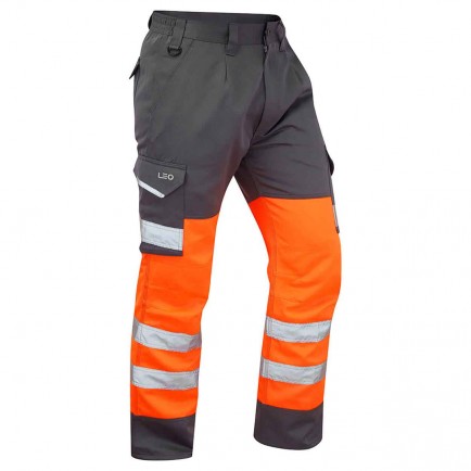 Leo Bideford EcoViz Poly/Cotton Cargo Trouser