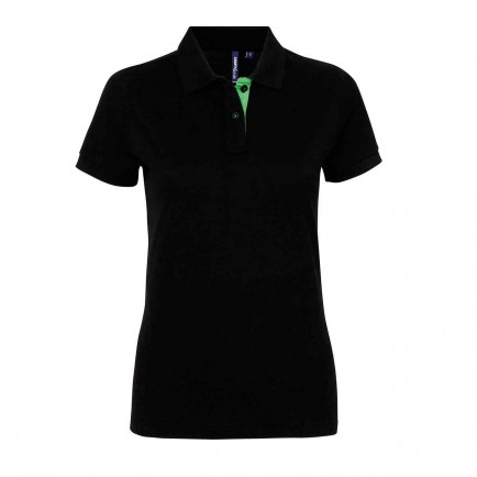 Asquith & Fox AQ022 Women's contrast polo