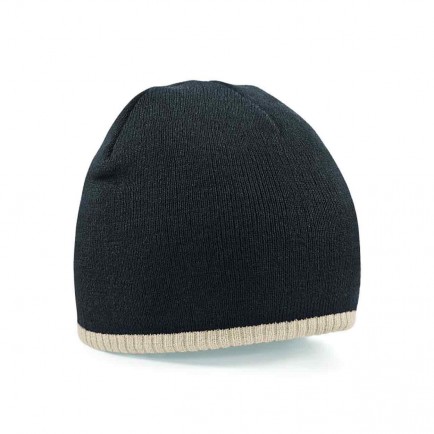 Beechfield BB44C Two-Tone Acrylic Knitted Beanie