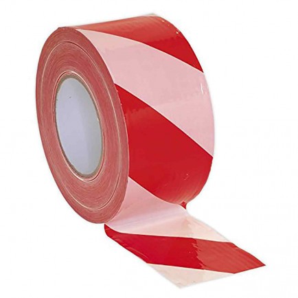 Click Medical CM1753 Red/White Barrier Tape
