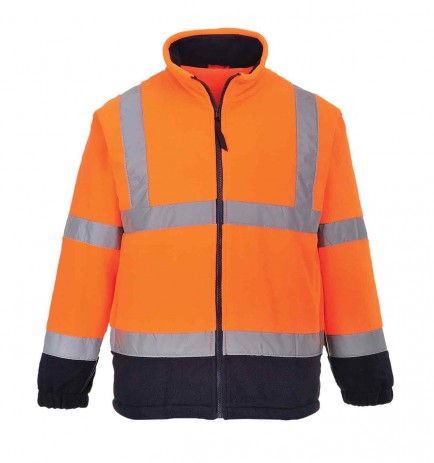 Portwest F301 Hi-Vis Two Tone Fleece