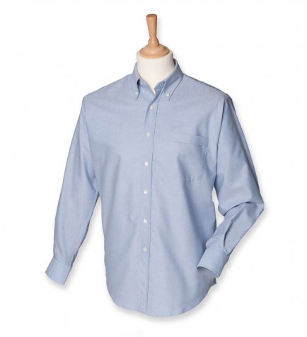 Henbury H510 Long Sleeve Classic Oxford Shirt