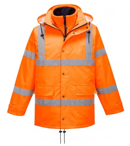 Portwest RT63 Hi-Vis Breathable Traffic Jacket (Interactive)