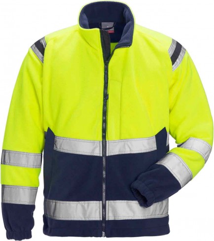 Fristads High vis fleece jacket cl 3 4041 FE