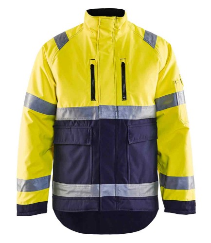 Blaklader 4827 High Vis Winter Jacket, Pu