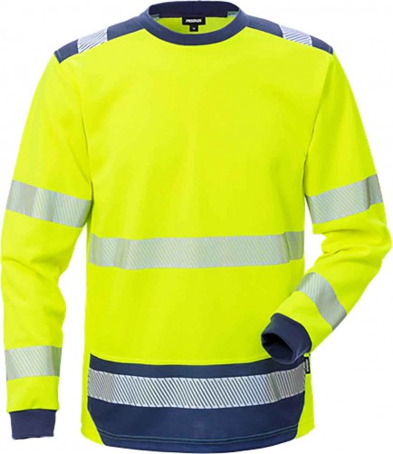 Fristads High vis longsleeve t-shirt cl 3 7724 TPR