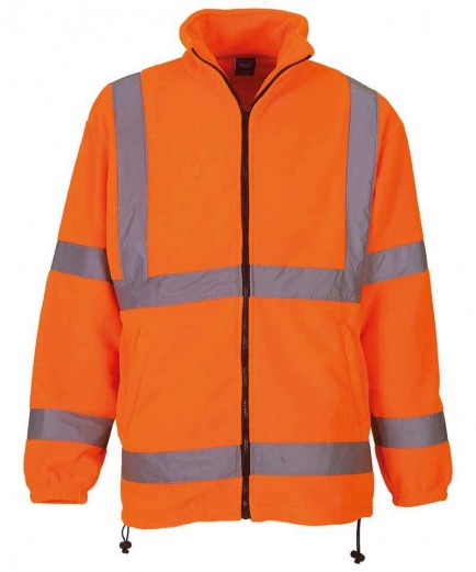 Yoko YK042 Hi Vis Heavyweight Fleece Jacket (HVK08)