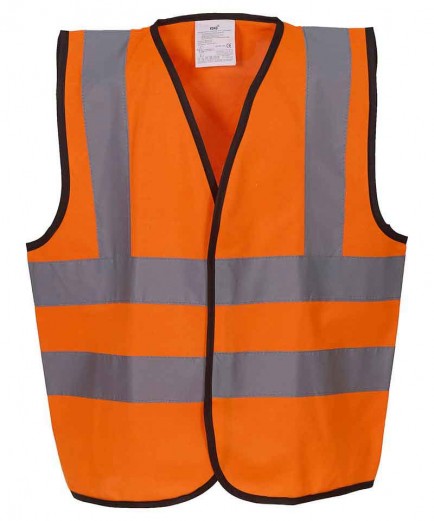 Yoko YK100 Kids Hi Vis 2 B&B Waistcoat (HVW100CH)