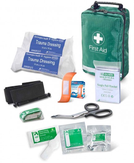 Click Medical CM0085 Bs8599-1:2019 Critical Injury Pack High Risk In Bag