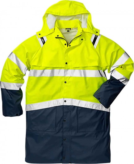 Fristads High vis rain coat cl 3 4634 RS