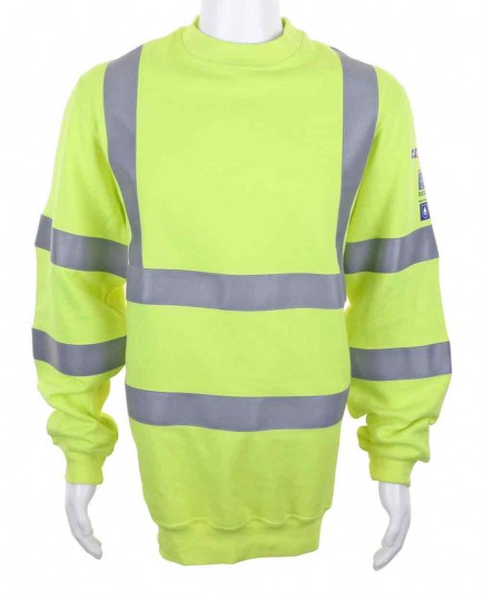 Click ARC CARC8 Arc Compliant Sat Yellow Sweatshirt