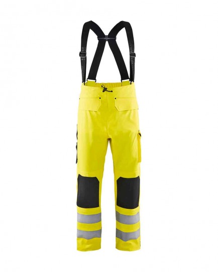 Blaklader 1302 Rain Trousers High Vis Level 2