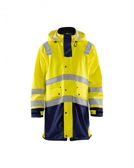 Blaklader 4306 Rain Coat High Vis Level 2