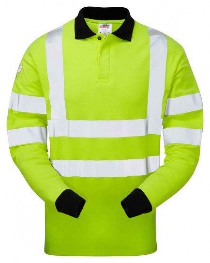 PULSAR PARC21 FR-AST-ARC Hi-viz Polo Shirt