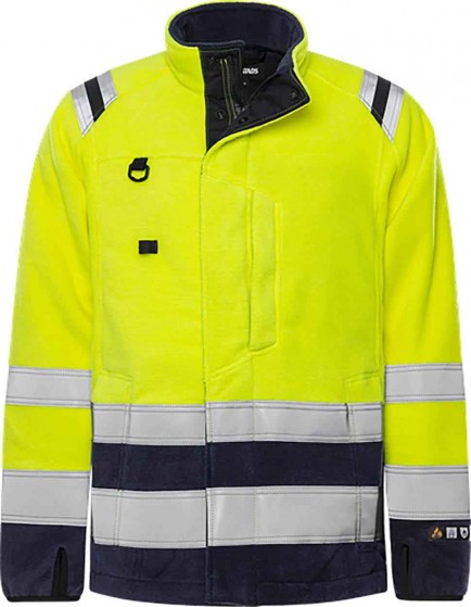 Fristads Flamestat high vis fleece jacket cl 3 4062 ATF