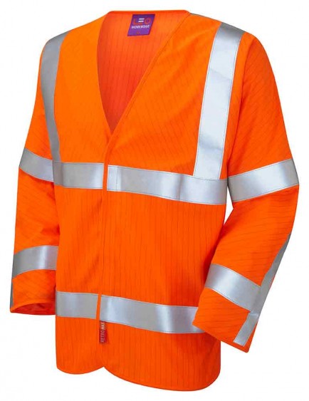 Leo Workwear Meshaw LFS Sleeved (EN 14116) EN 1149