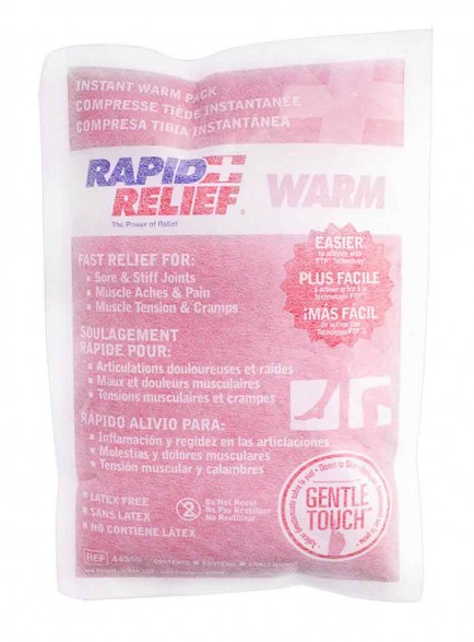 Rapid Aid RA44359 Instant Warm Pack C/W Gentle Touch Technology Large 5"X 9"