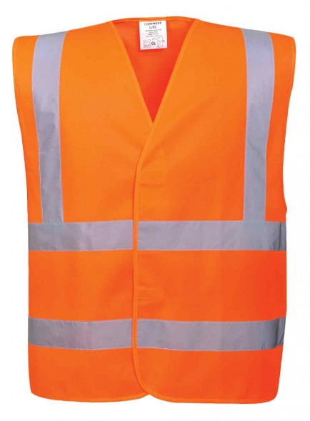 Portwest C470 Hi-Vis Two Band & Brace Vest