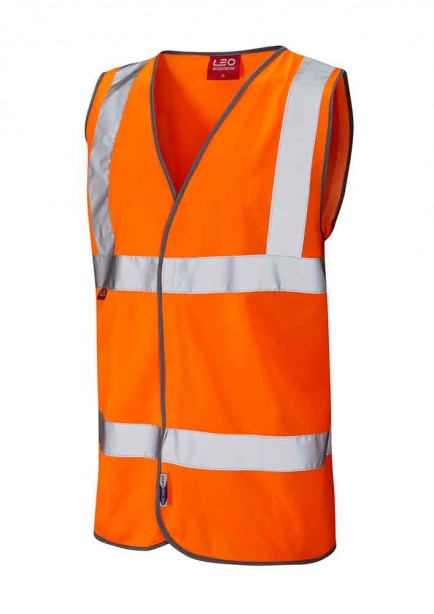 Leo Workwear Dolton EN 471 Cl 2 LFS Waistcoat (EN 533)