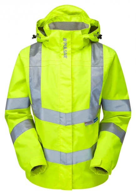 PULSAR P704 Ladies Hi-viz Storm Coat