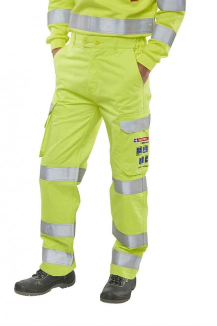 Click Arc CARC5 Arc Compliant Saturn Yellow Trousers