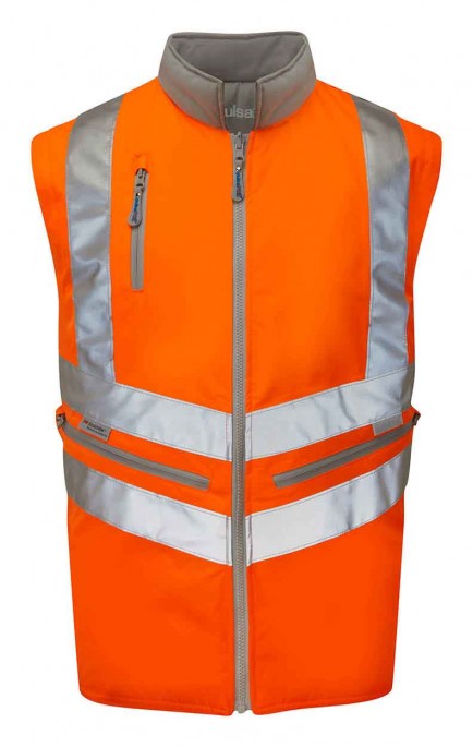 PULSAR PR498 Rail Spec Interactive Hi-viz Body Warmer