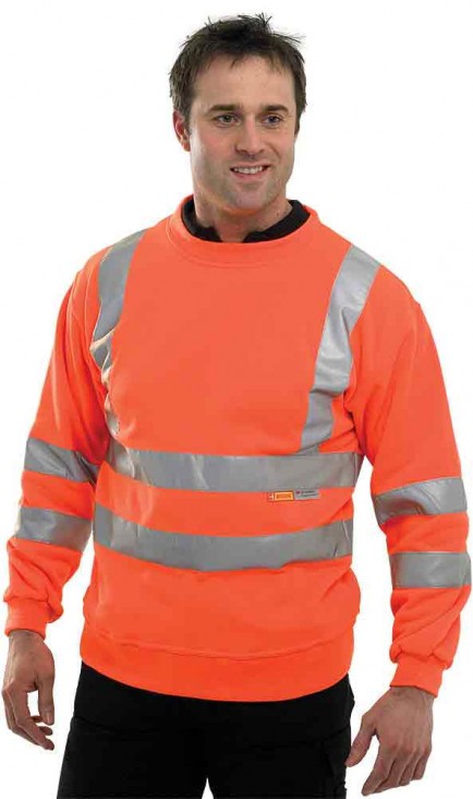 B-Seen BSSEN Hi-Viz Sweatshirt