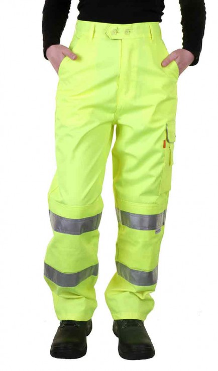 B-Seen LPCTENSY Hi Viz Ladies Trousers