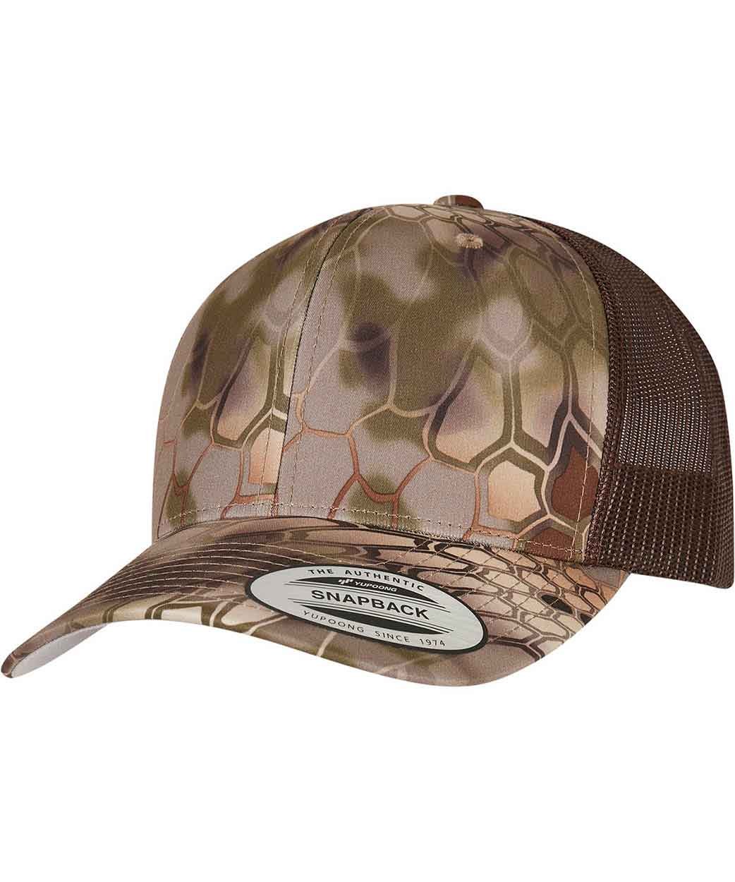 YP Best retro Flexfit by & - Caps trucker Hats Caps - Classics® Workwear Leisurewear 6606KR Kryptek® - Baseball cap Yupoong -