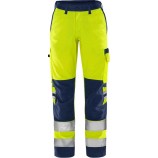 Fristads High vis Green trousers woman class 2 2642 GPLU