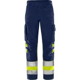 Fristads High vis Green trousers class 1 2668 GPLU