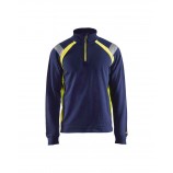 Blaklader 3432 Sweatshirt With Half Zip