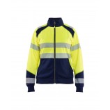 Blåkläder 35082528 Women's Hi-Vis Sweatshirt with zipper