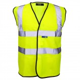 Supertouch 35241-7 Hi Vis Vest - Velcro