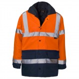 Supertouch H34 Hi Vis 2 Tone Parka