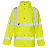 Supertouch H20 Hi Vis Breathable Jacket